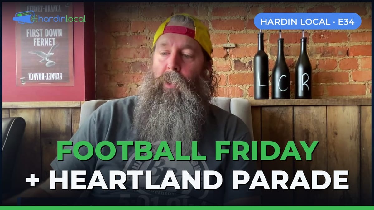 Jon O’Brien previews football Friday, the Heartland Homecoming Parade and Hardin County events for August 18-24