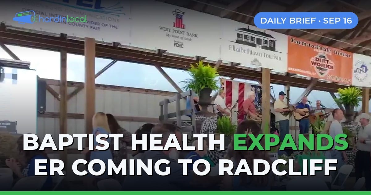 Hardin County Daily Brief for September 16, 2026