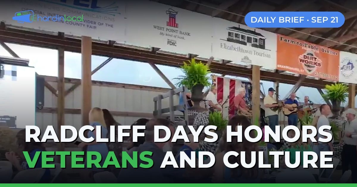 Hardin County Daily Brief for September 21, 2026