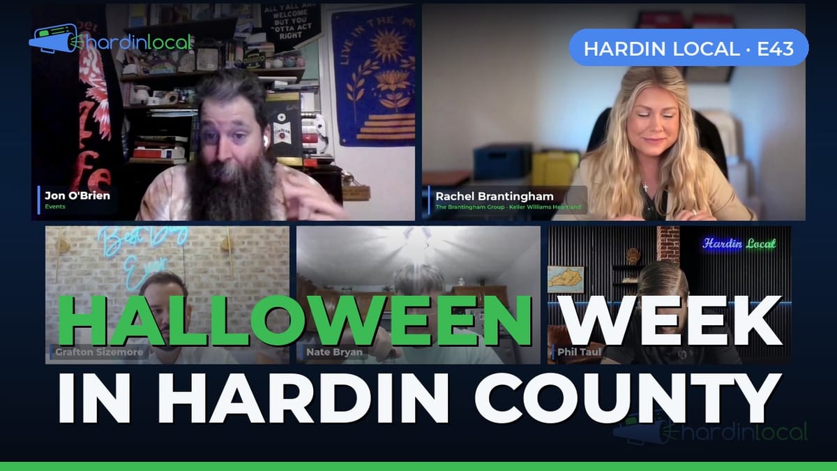 Jon O’Brien and Rachel Brantingham run down Halloween week in Hardin County, Oct 26 to Nov 1