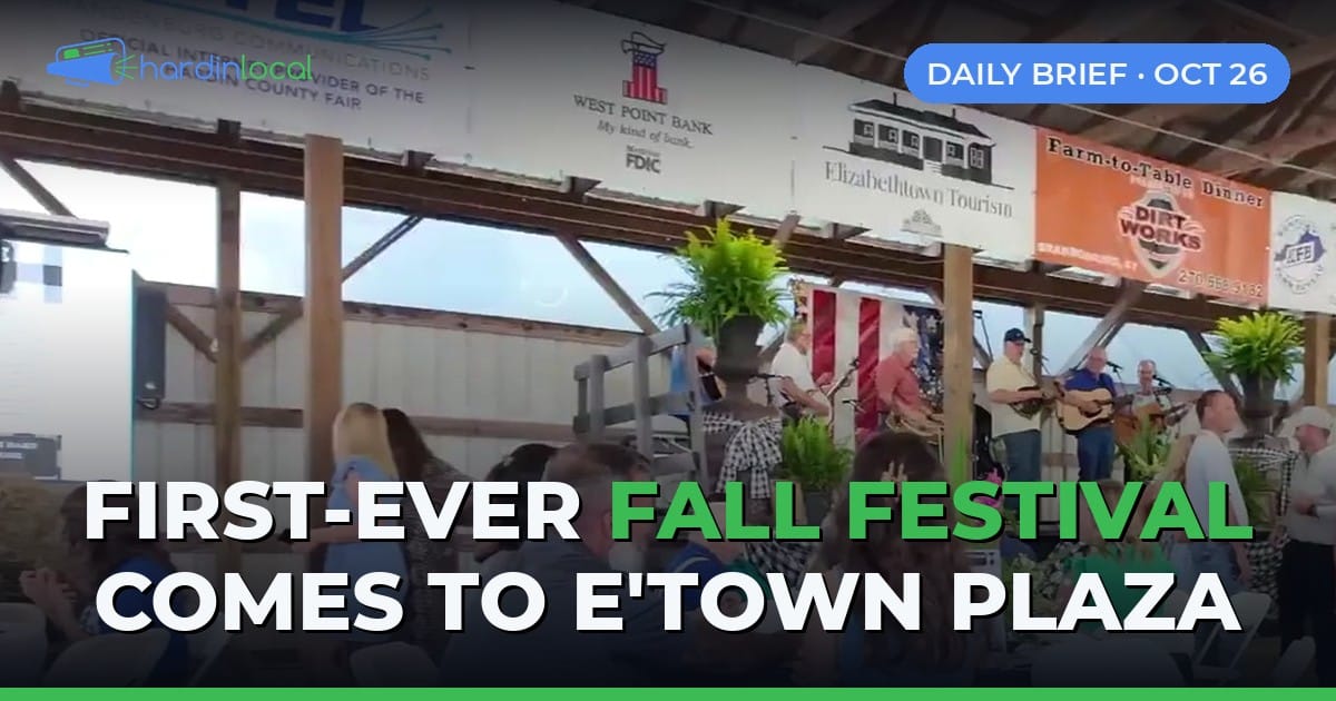 Hardin County Daily Brief for October 26, 2026