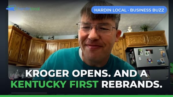 Nate Bryan's pre-recorded Business Buzz covers the Super Kroger opening and the Wellness City rebrand in Elizabethtown
