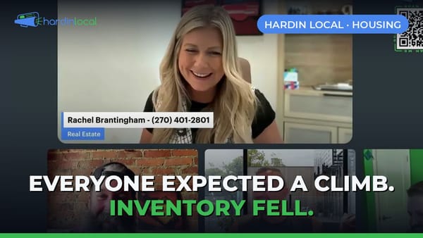 Rachel Brantingham explains why Hardin County housing inventory fell when a climb was expected