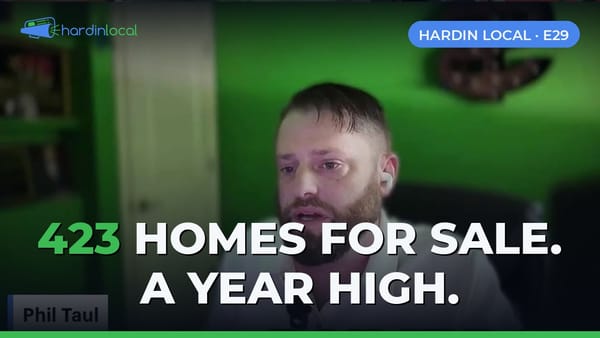 Hardin County housing market update: 423 active listings is a year high with 3.7 months of inventory