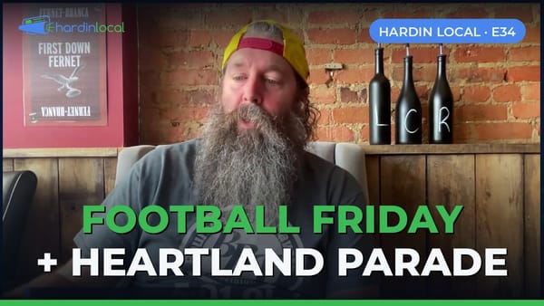 Jon O’Brien previews football Friday, the Heartland Homecoming Parade and Hardin County events for August 18-24
