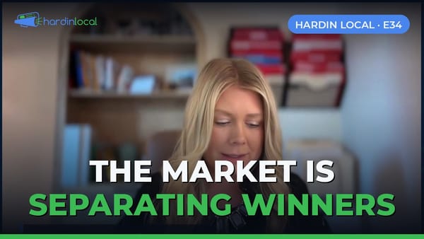 Rachel Brantingham presents the Hardin County housing market update: 416 active listings, 4.7 months of inventory