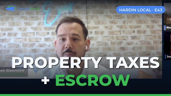 Grafton Sizemore of Motto Mortgage on property taxes and escrow on Money Moves with G