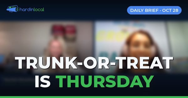 Hardin County Daily Brief for October 28, 2026